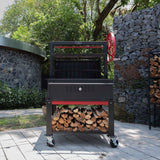 Asador de cielo abierto con mecanismo Santa María y brasero Sunterra