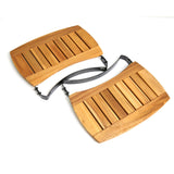 Acacia Wood Egg Mates 17"