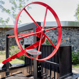 Asador de cielo abierto con mecanismo Santa María y brasero Sunterra