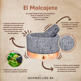 SOCIEDAD MEXICANA DE PARRILLEROS SMP MOLCAJETE ARTESANAL
