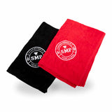 sociedad mexicana de parrilleros toalla roja negra smp utensilios parrilleros