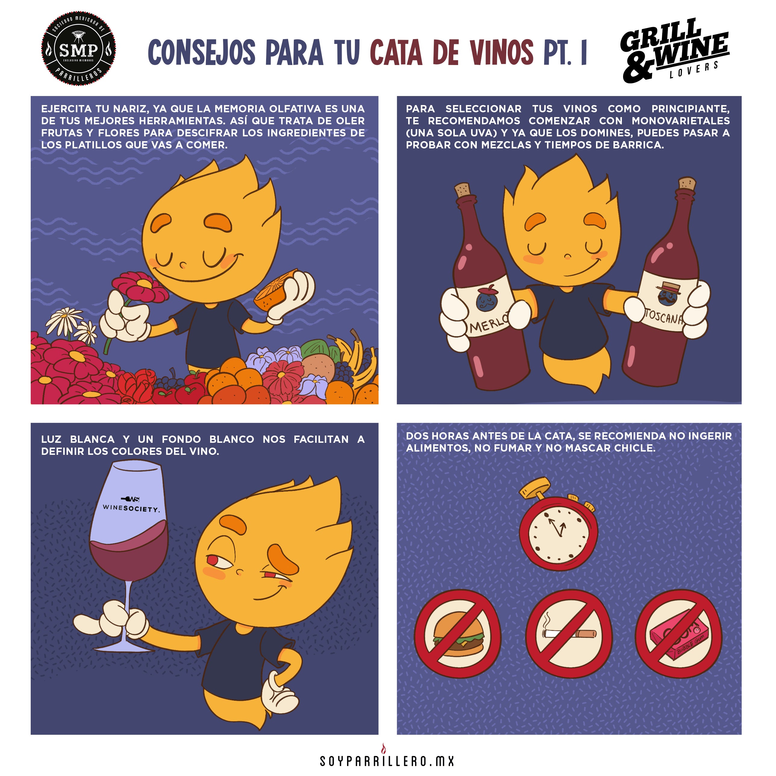 Consejos para tu cata de vinos | SMP