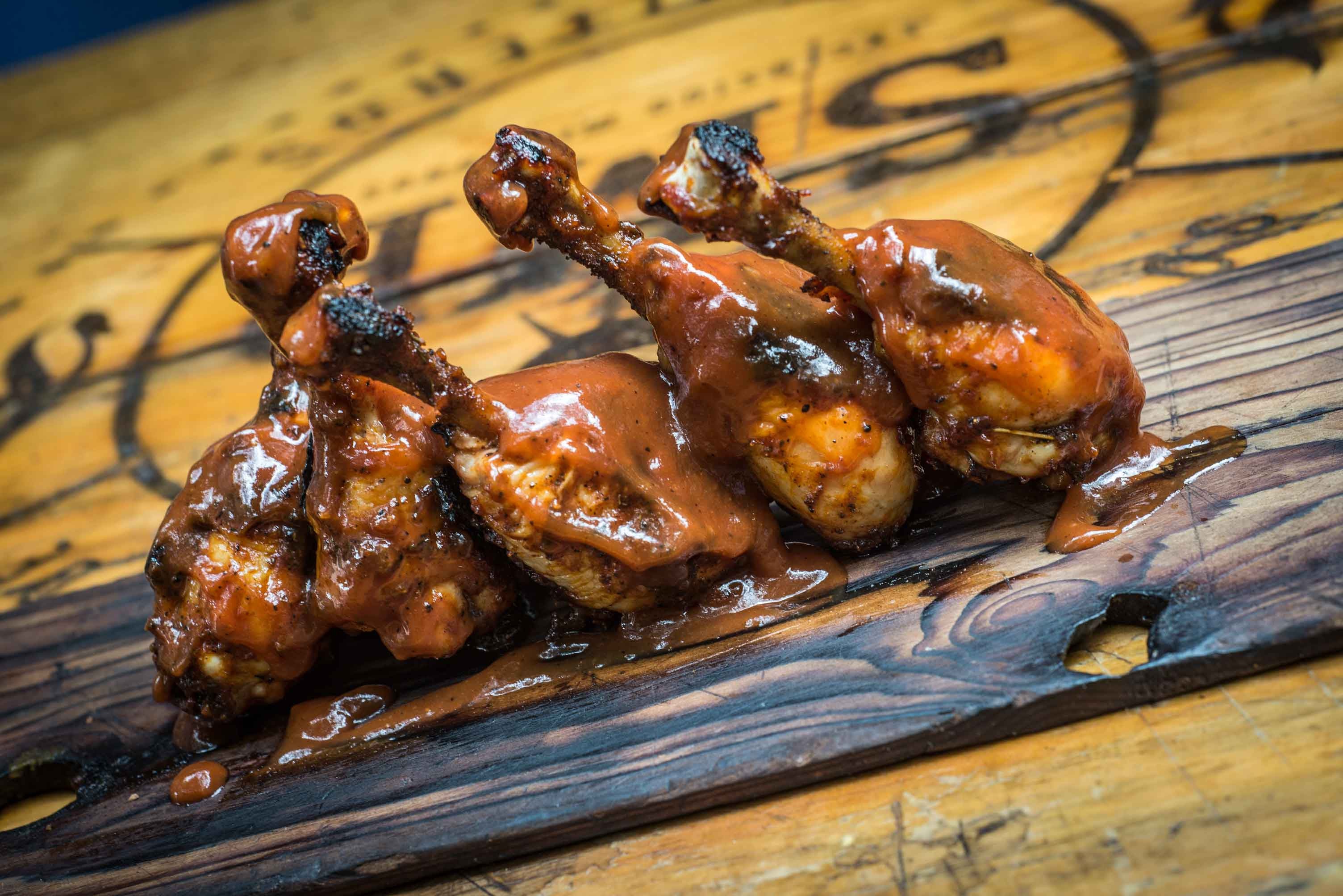 LOLIPOPS DE POLLO CON SALSA BBQ | SMP