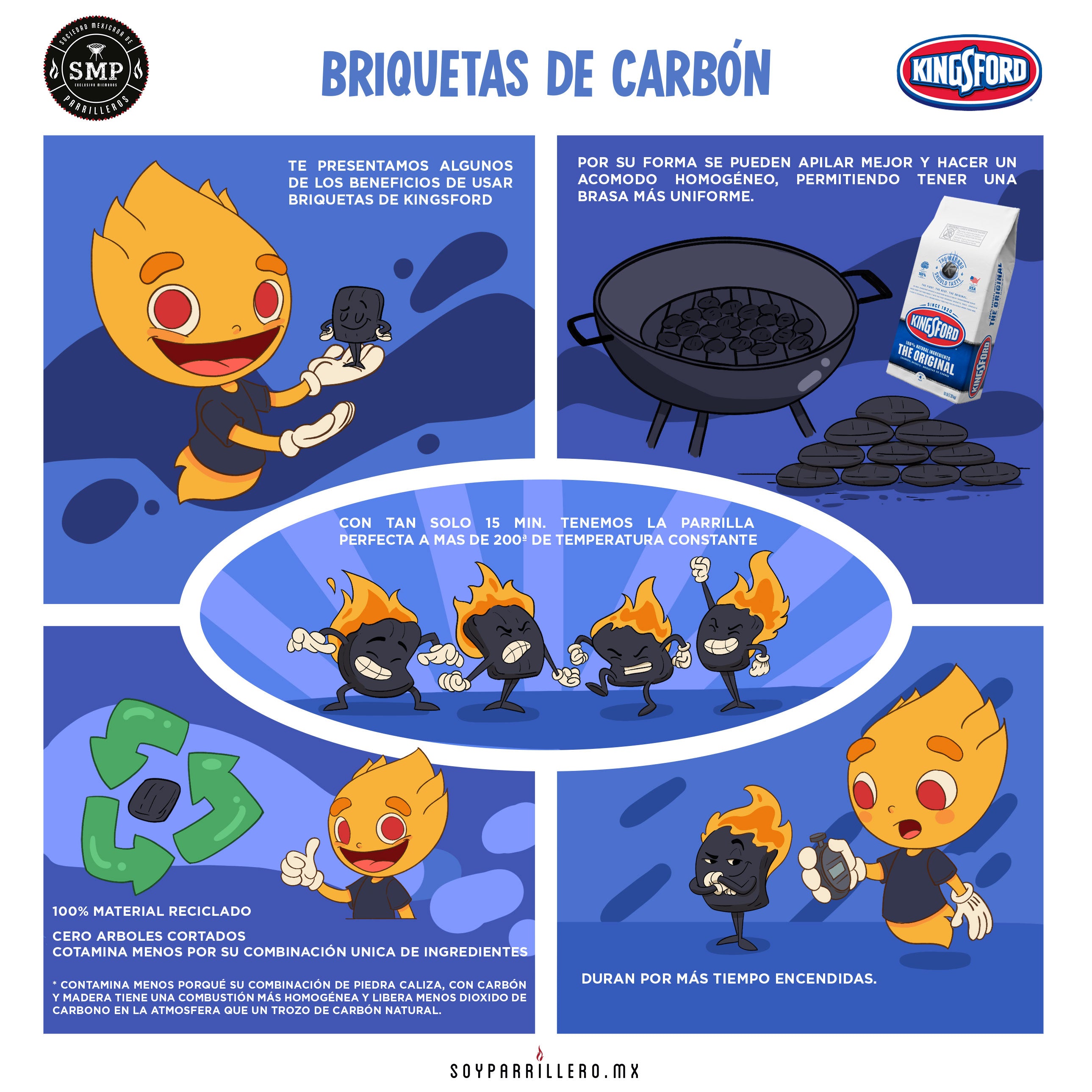 Briquetas de carbón