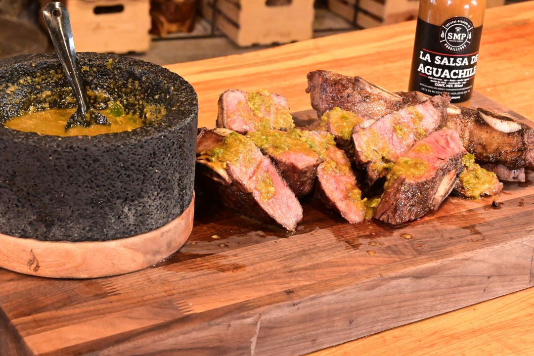 Short rib en salsa de aguachile SMP