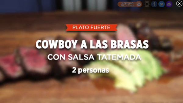 COWBOY A LAS BRASAS CON SALSA TATEMADA | SMP