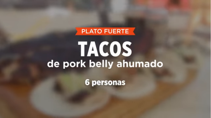 TACOS DE PORK BELLY AHUMADO | SMP