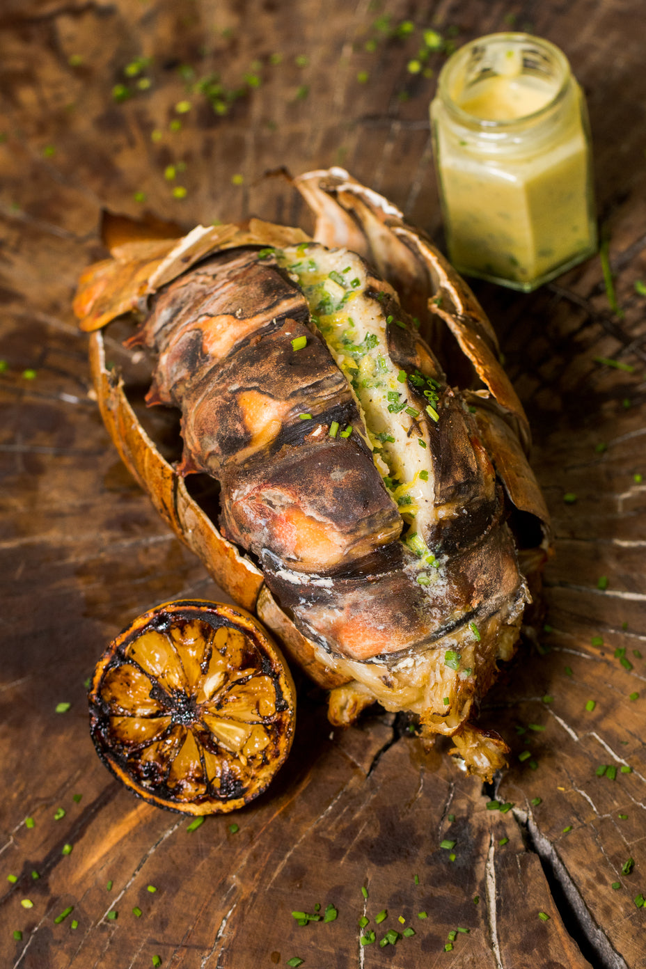 LANGOSTA CON MANTEQUILLA DE LIMA Y BUCHANAN'S DELUXE | SMP