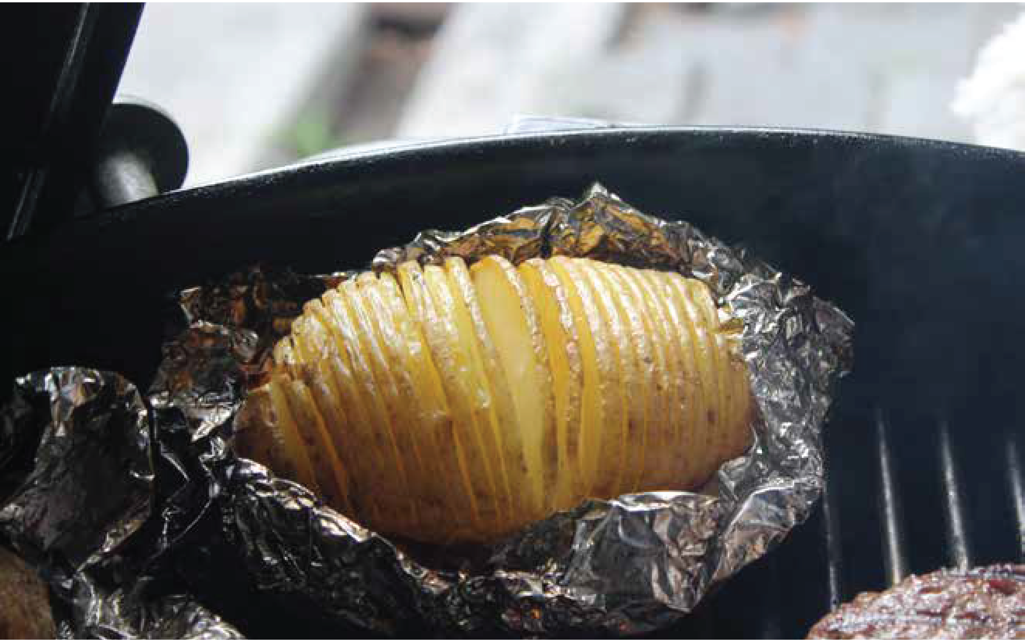 PAPA AL LIBRO  CON MANTEQUILLA Y ADEREZO DE QUESO AZUL|SMP