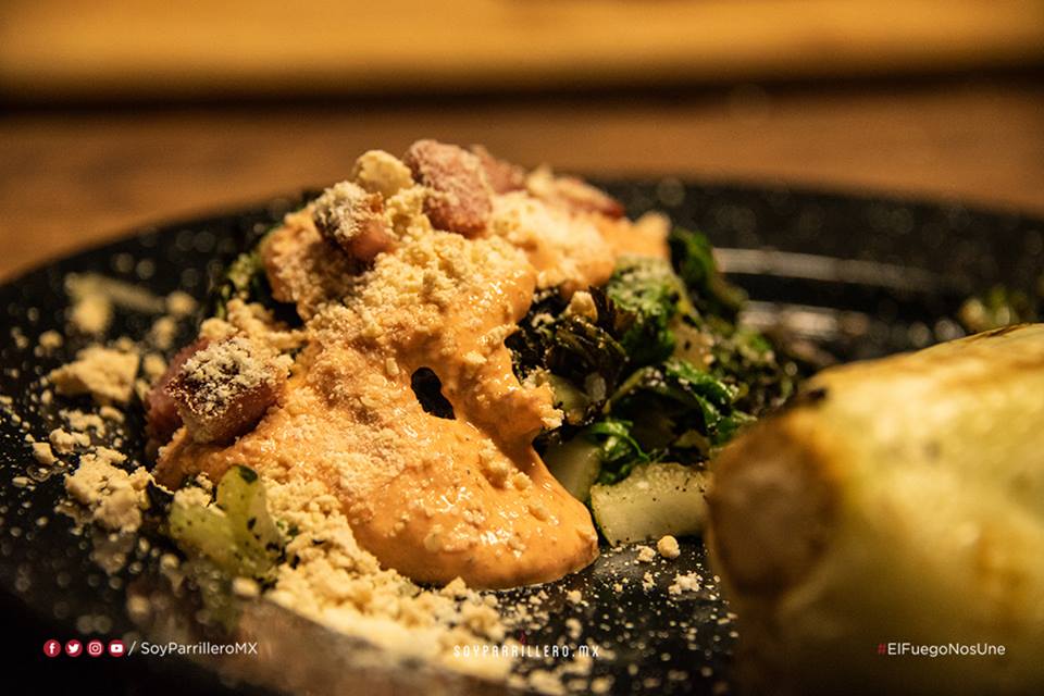 BOK CHOY AL CARBÓN CON TOCINO Y SPICY RANCH | SMP