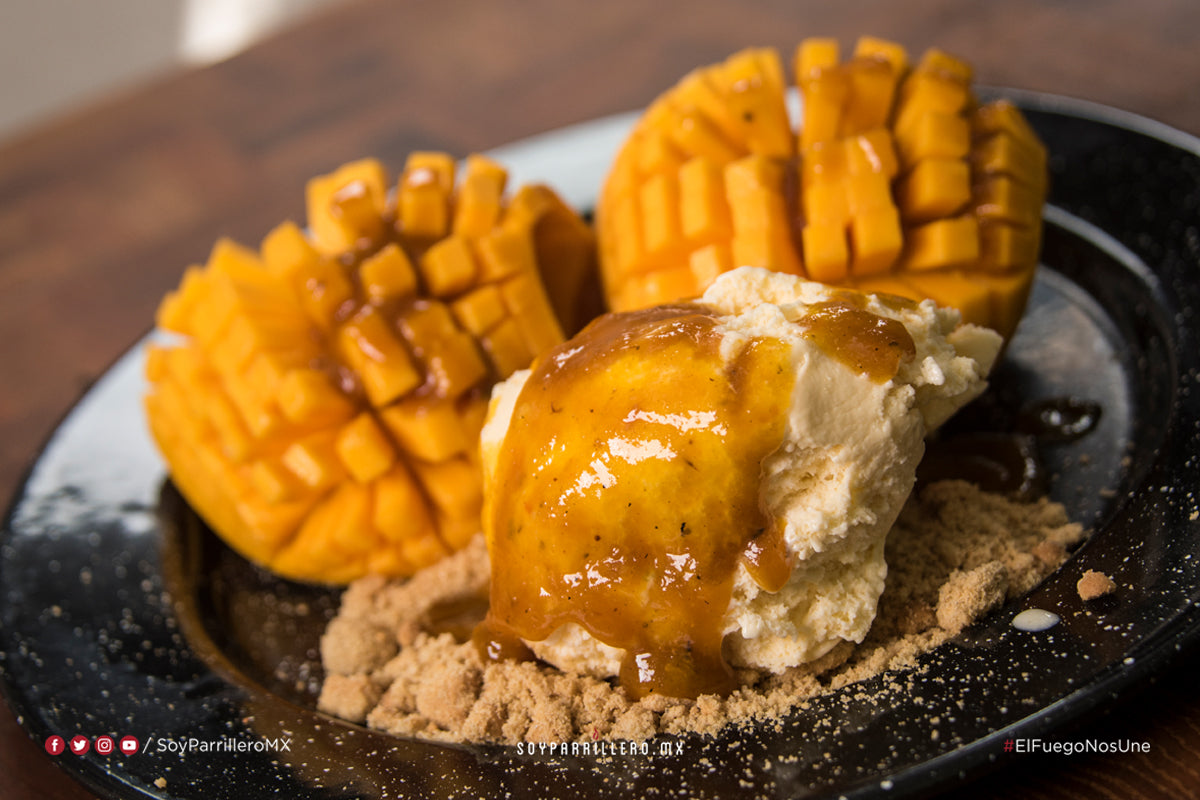 MANGOS CON SALSA DE NARANJA AHUMADA | SMP