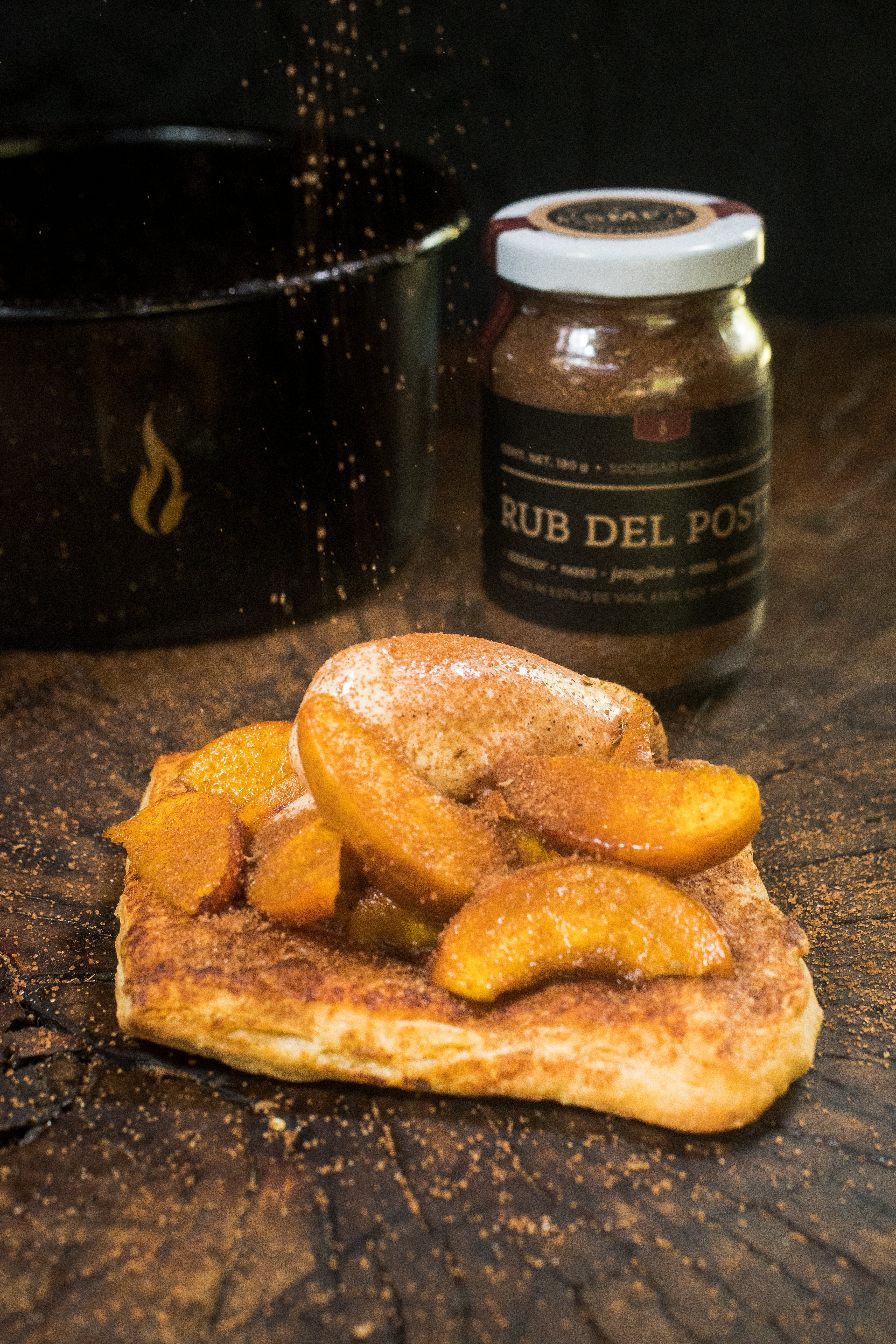 TARTALETA DE DURAZNOS CON RUB DEL POSTRE | SMP