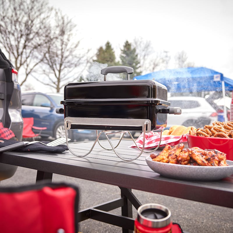 Asador de carbón Go-Anywhere
