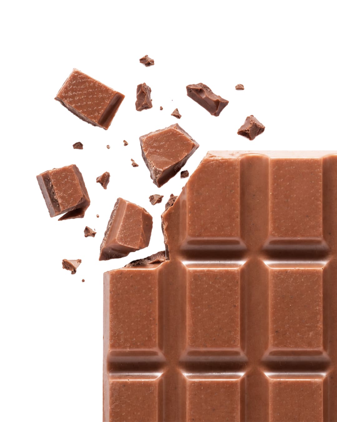 Chocolate de Leche con Rub del Postre SMP 42% Cacao