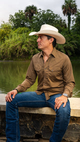 Camisa Tabaco Ranch