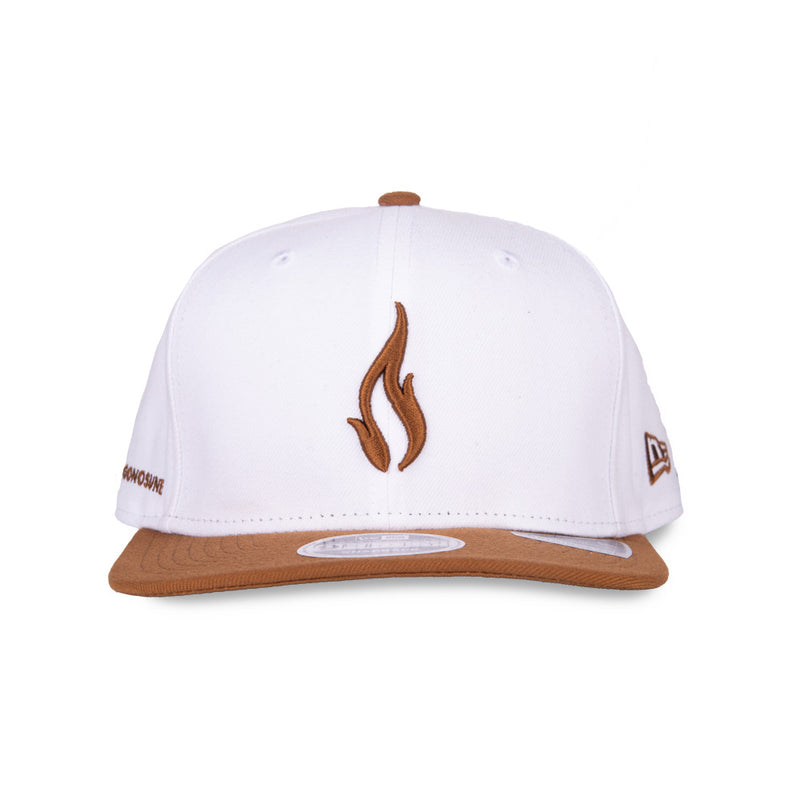 SMP Fire 9Fifty Flama Snapback Abierta Dorado