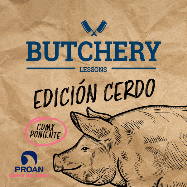 Butchery Lessons Cerdo | CDMX Poniente | 7 y 8 septiembre