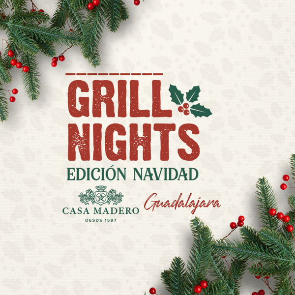 Grill Night Edición Navidad | Guadalajara | 14 diciembre