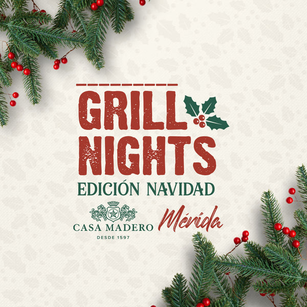 Grill Night Edición Navidad | Mérida | 14 diciembre