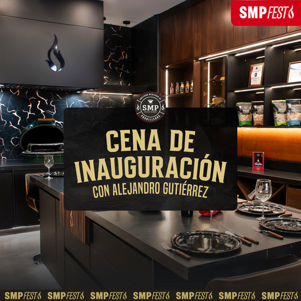 Cena de Inauguración con Alejandro Gtz | San Pedro | 13 marzo