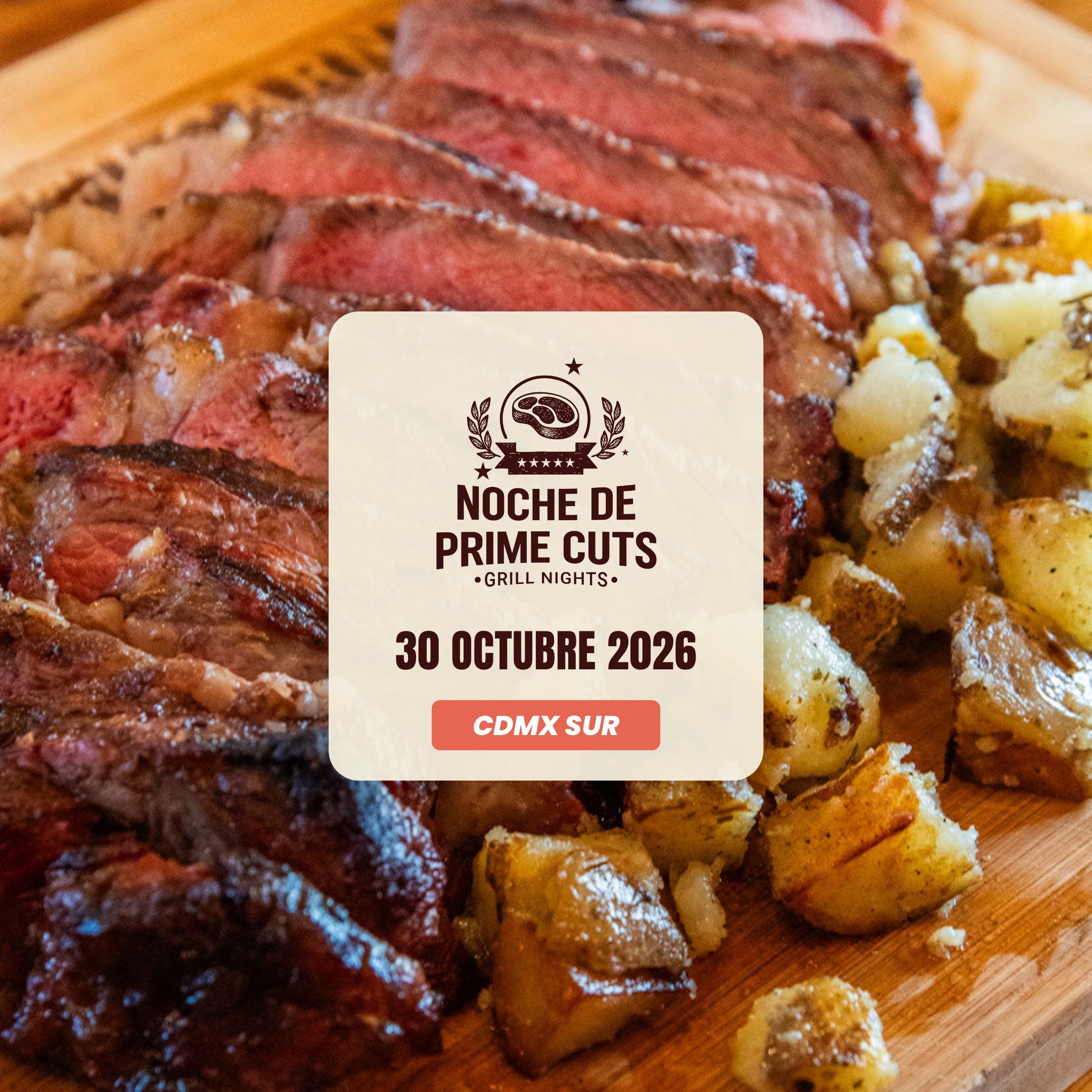 Noche de Prime Cuts | CDMX Sur | 30 Octubre