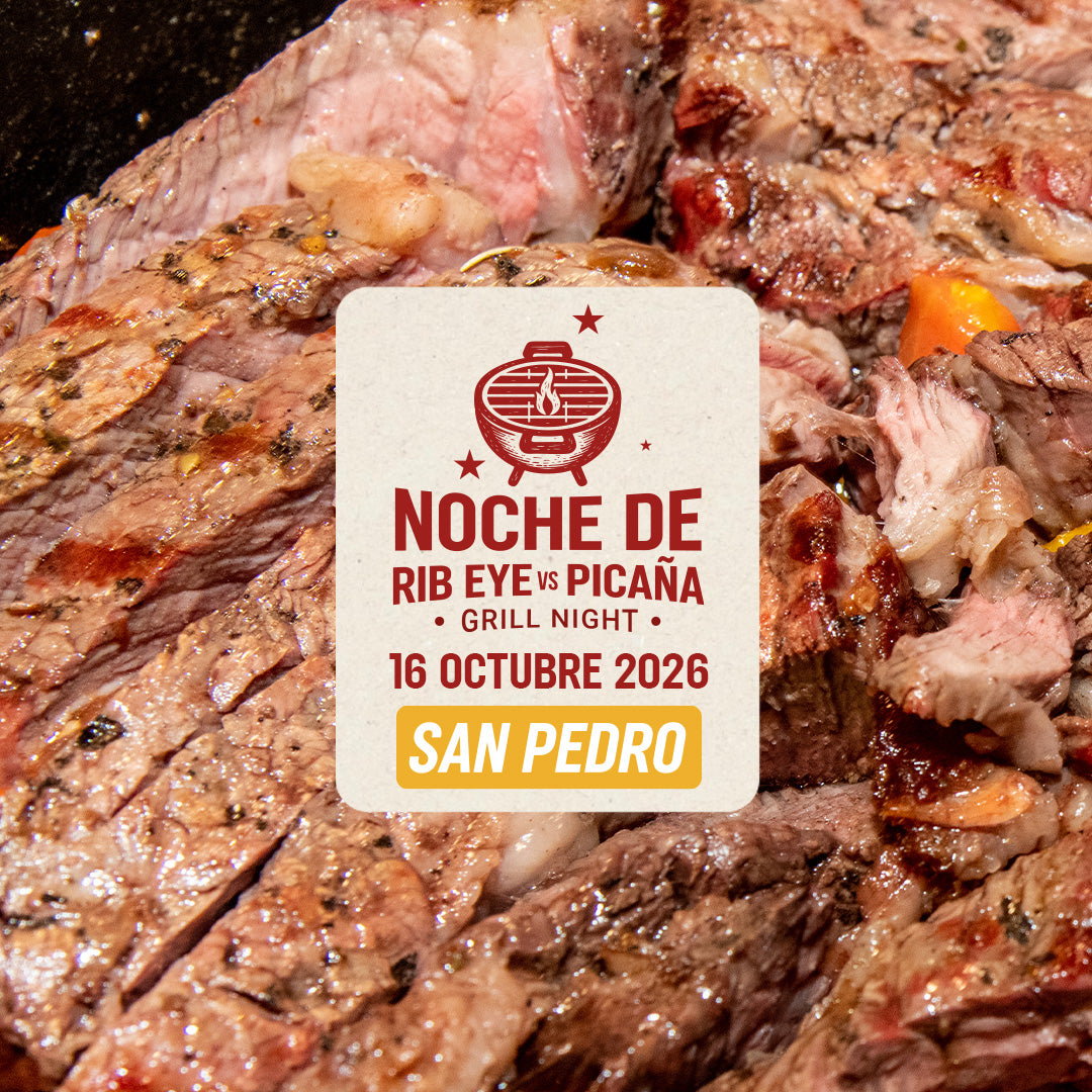 Noche de Rib Eye vs Picaña | San Pedro | 16 Octubre