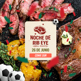 Noche de Rib eye | CDMX Sur | 26 junio