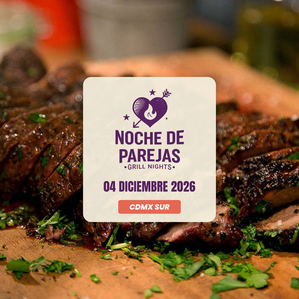 Noche de Parejas | CDMX Sur | 4 Diciembre