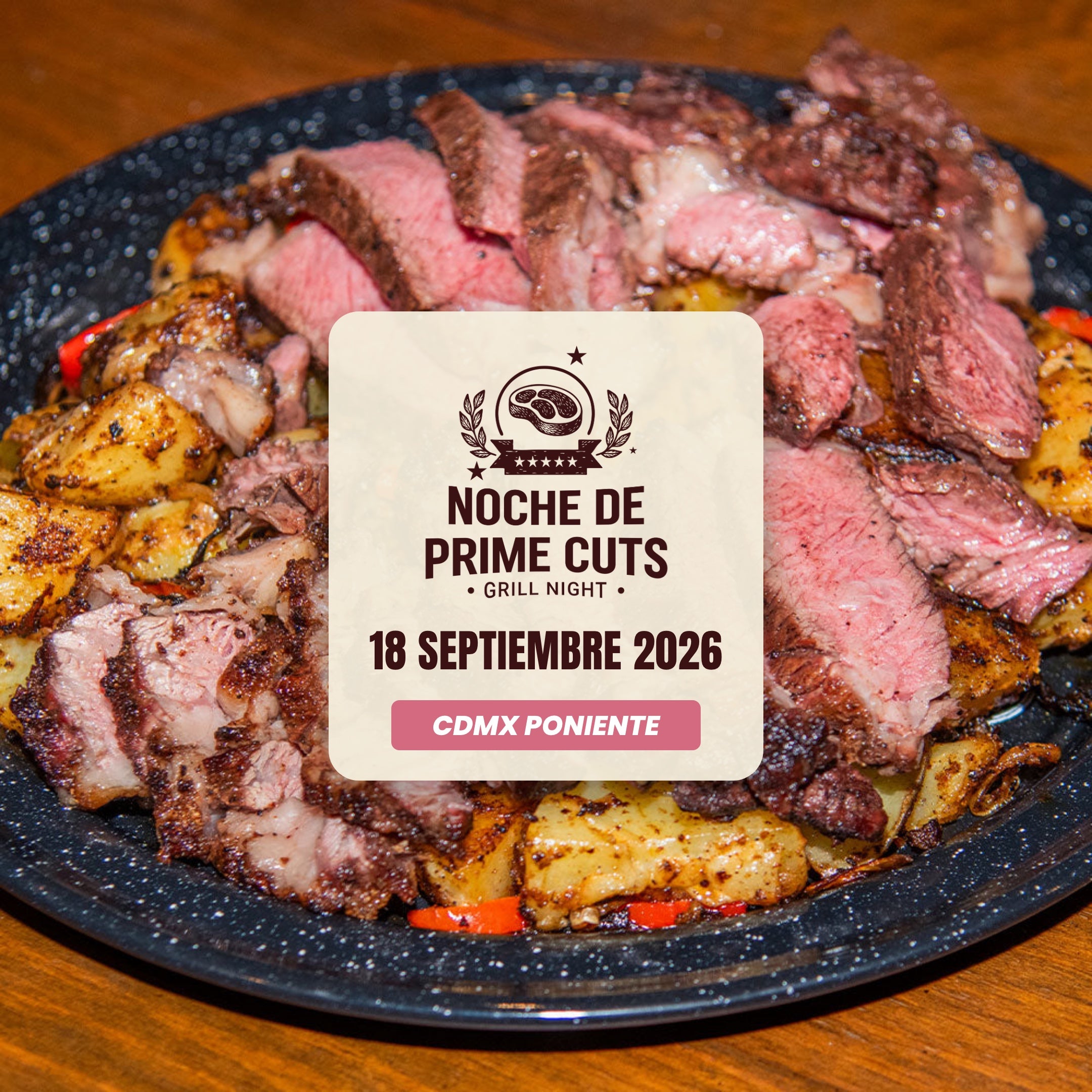 Noche de Prime Cuts | CDMX Poniente | 18 Septiembre