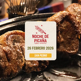Noche de picaña | San Pedro | 26 febrero