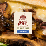 Noche de Grill | CDMX Norte | 30 julio