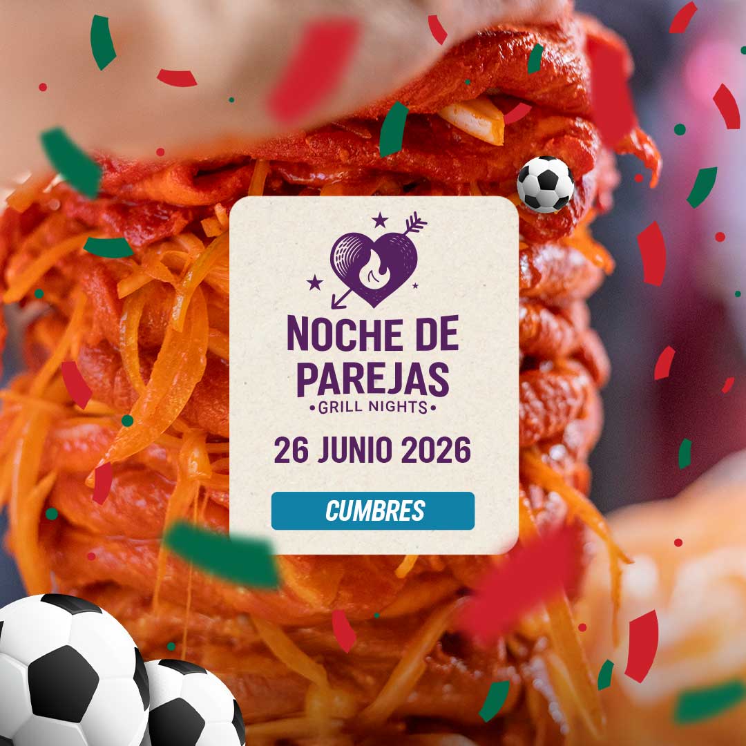 Noche de Parejas | Cumbres | 26 junio