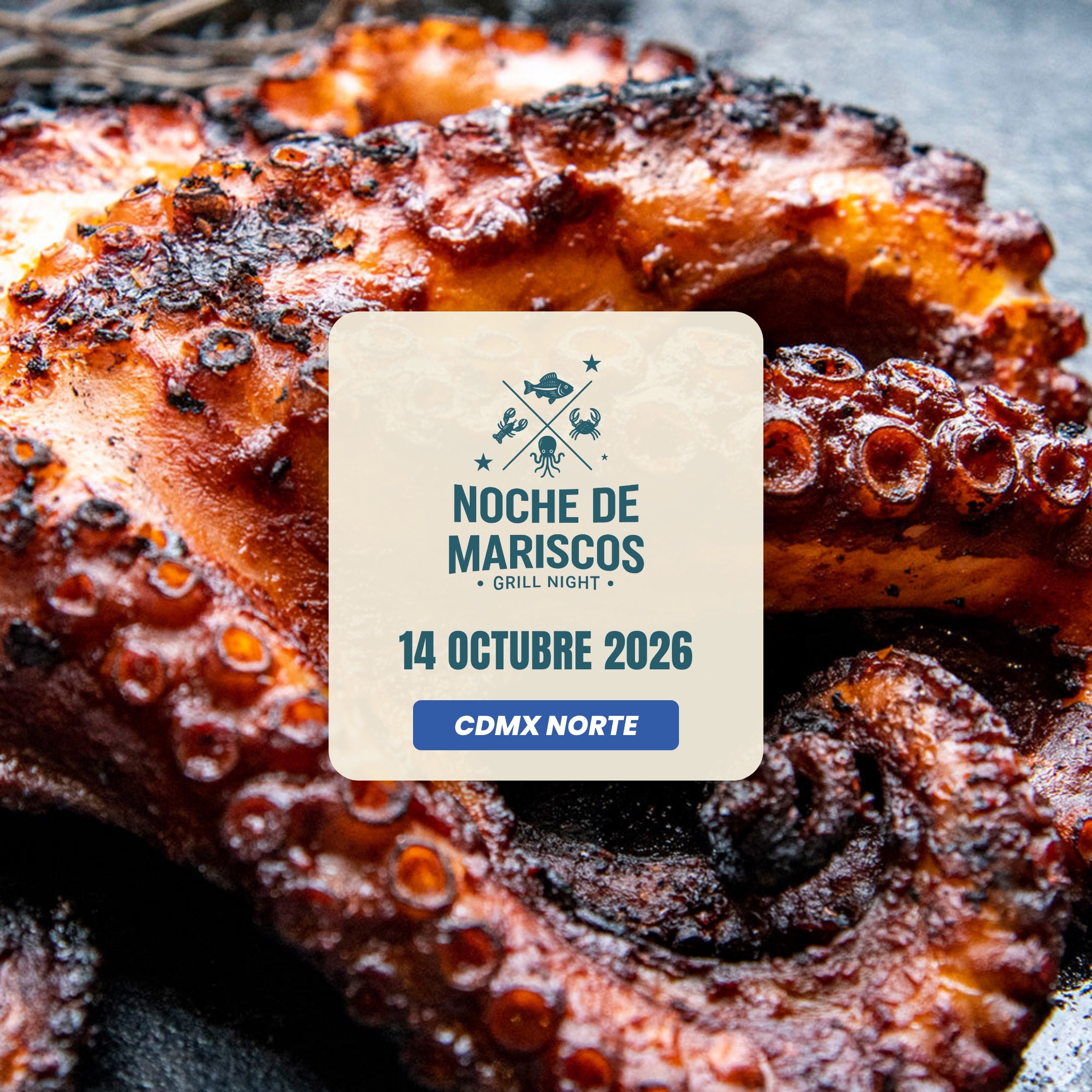 Noche del Mar al Grill | CDMX Norte | 14 Octubre