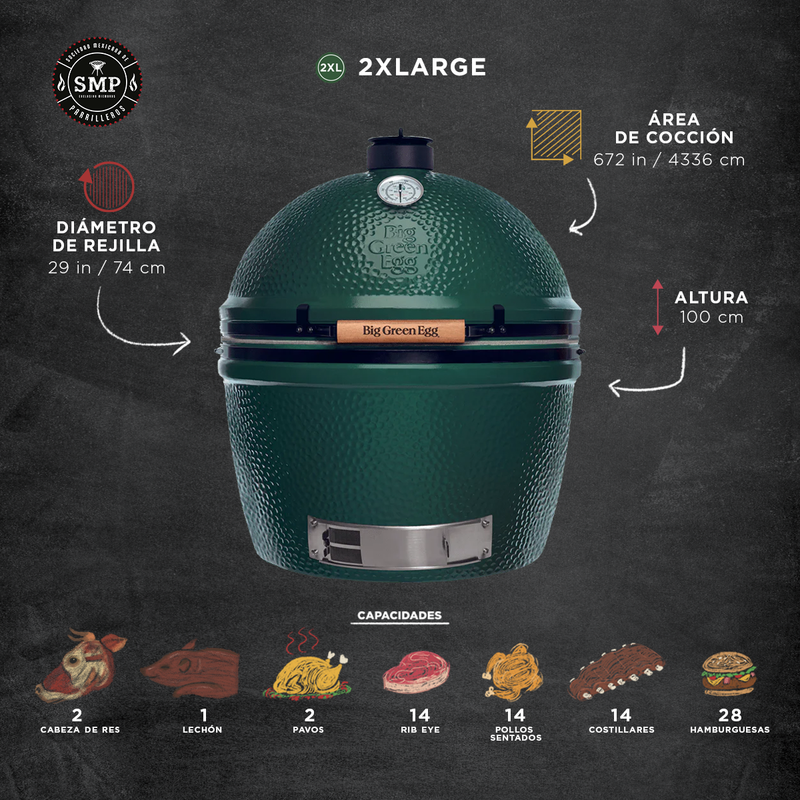 2XLarge Big Green Egg