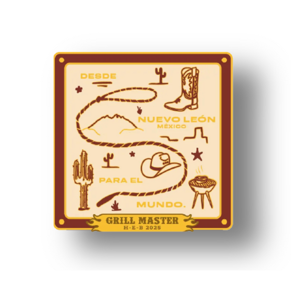 Pin Marco Grill Master H-E-B 2025