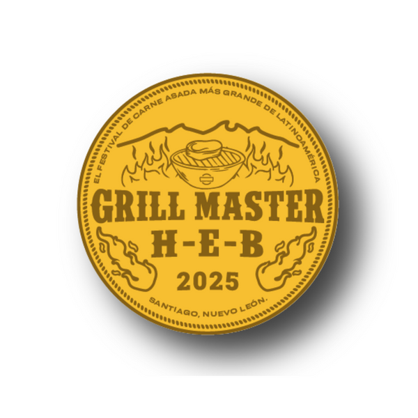 Pin Moneda Grill Master H-E-B 2025