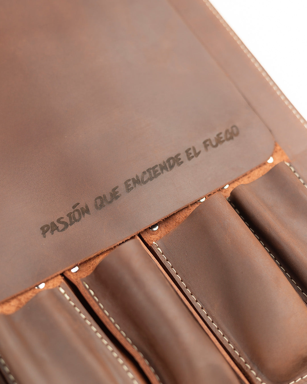 Estuche de cuchillos Rayados Parrilleros x SMP