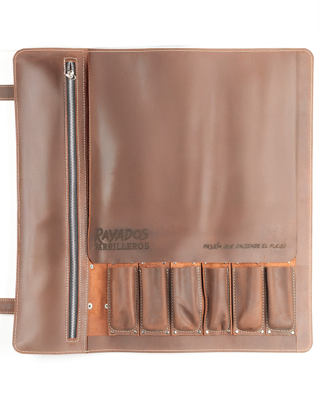 Estuche de cuchillos Rayados Parrilleros x SMP