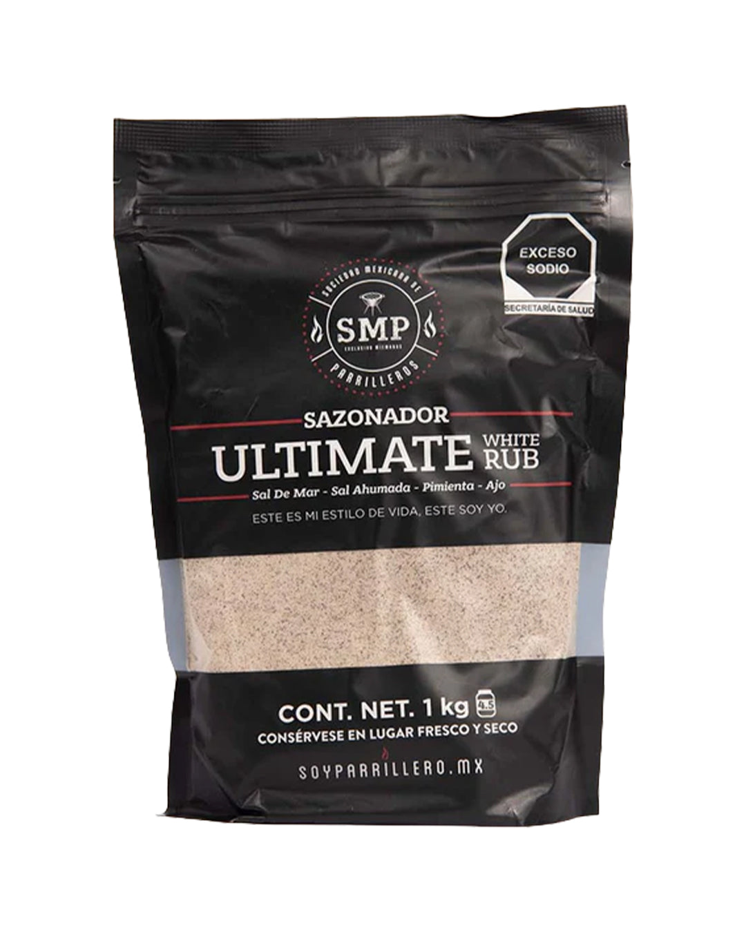 Ultimate White Rub SMP en Bolsa 1 Kilo