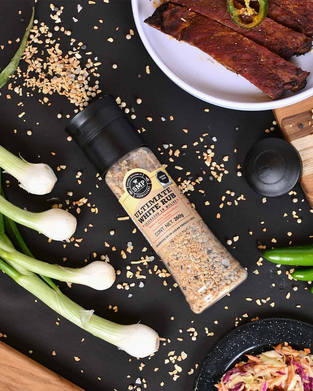 Ultimate White Rub Sazonador en Molino
