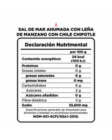 Sal Ahumada en leña de manzano Chipotle SMP