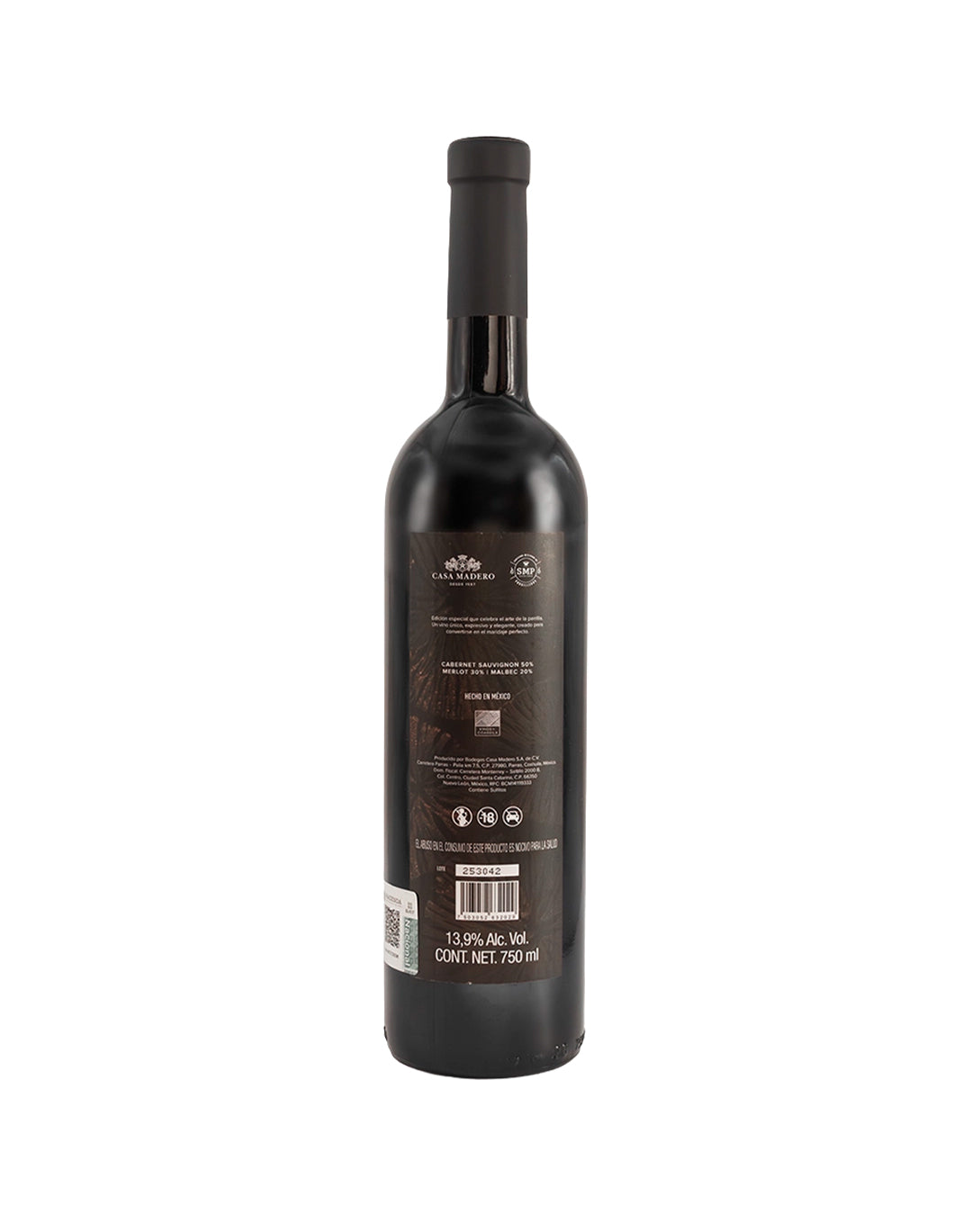 Vino Tinto 7 Brasas Casa Madero X SMP 750ml