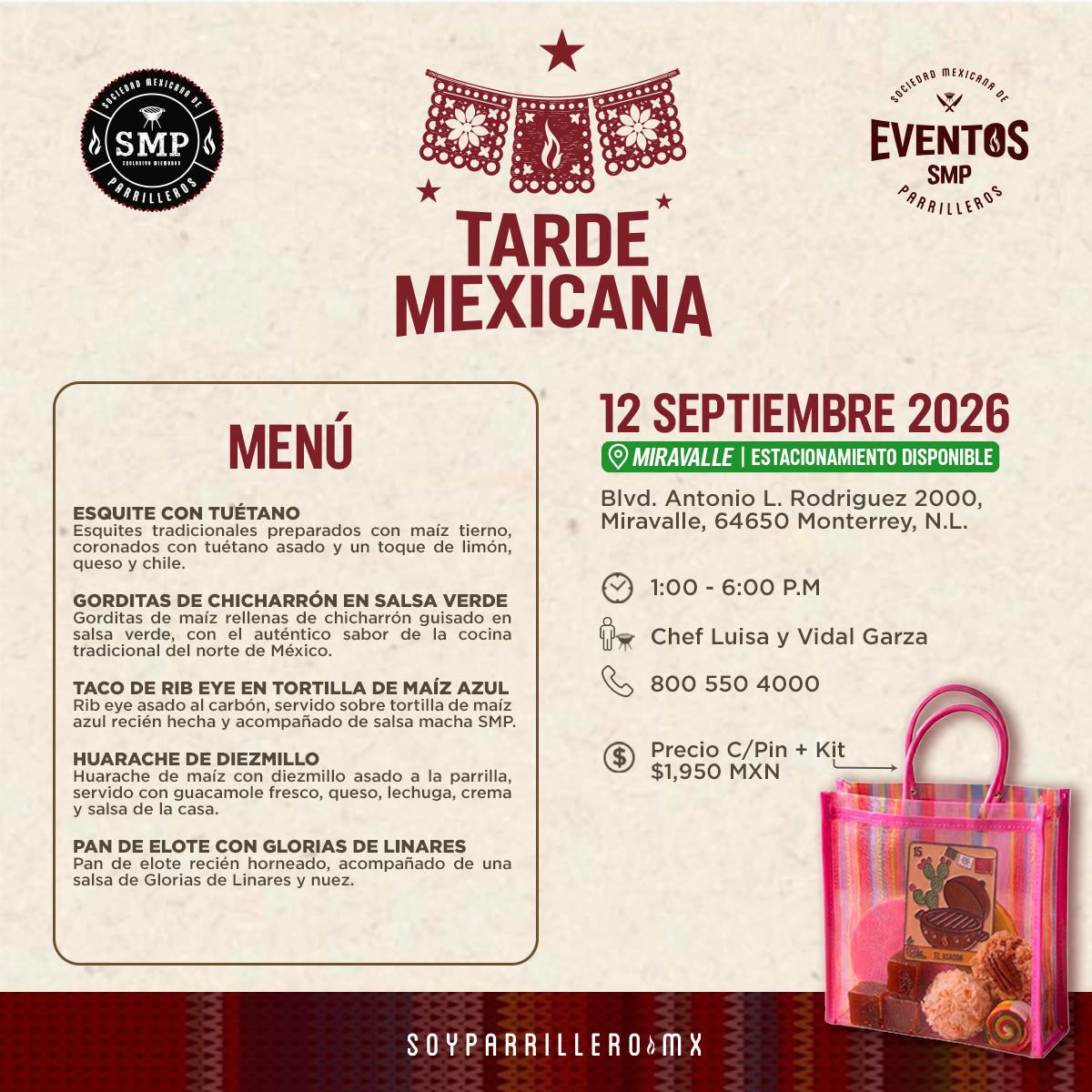 Tarde Mexicana | Miravalle | 12 Septiembre