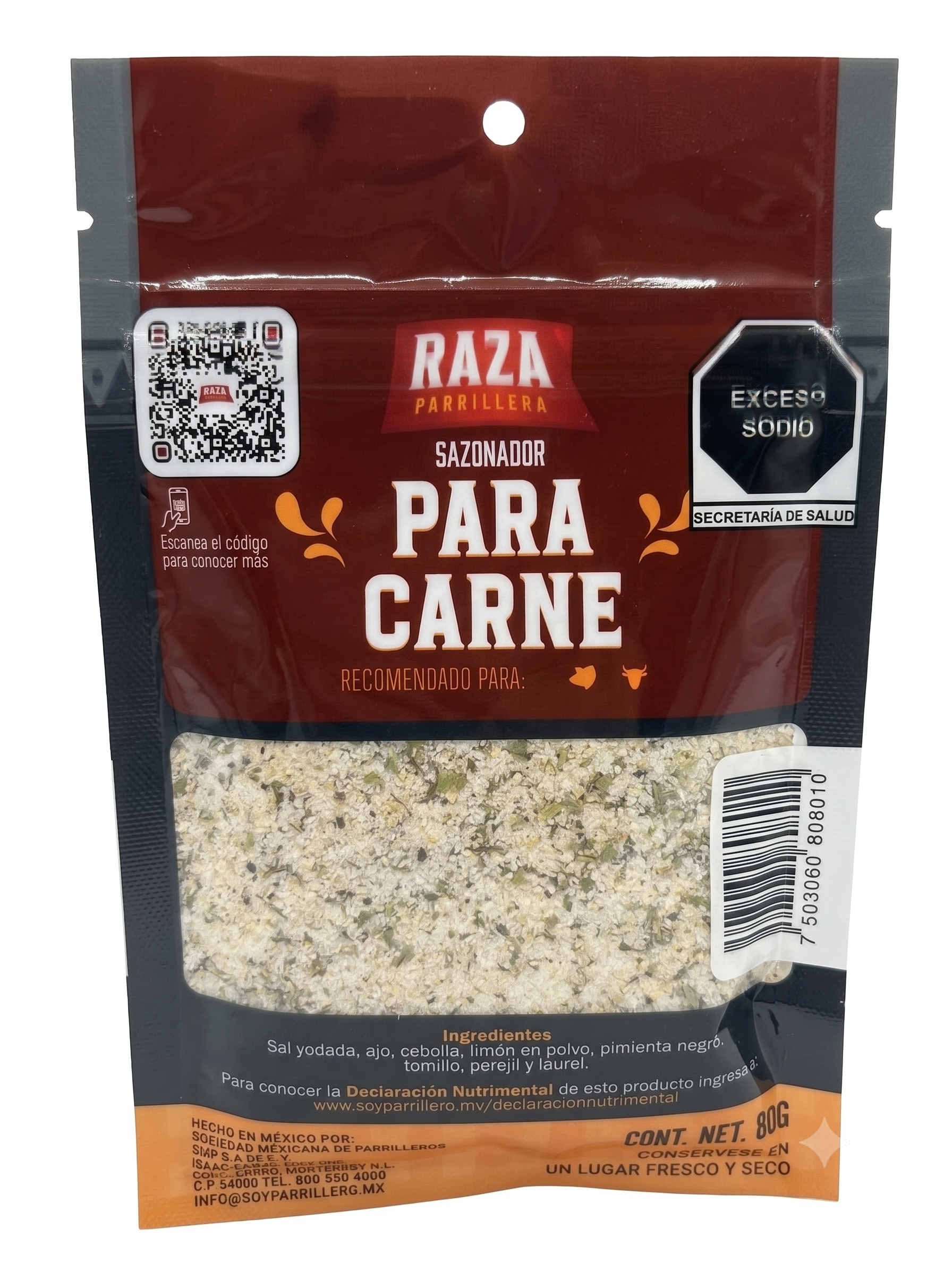 Sazonador Para Carne 80g