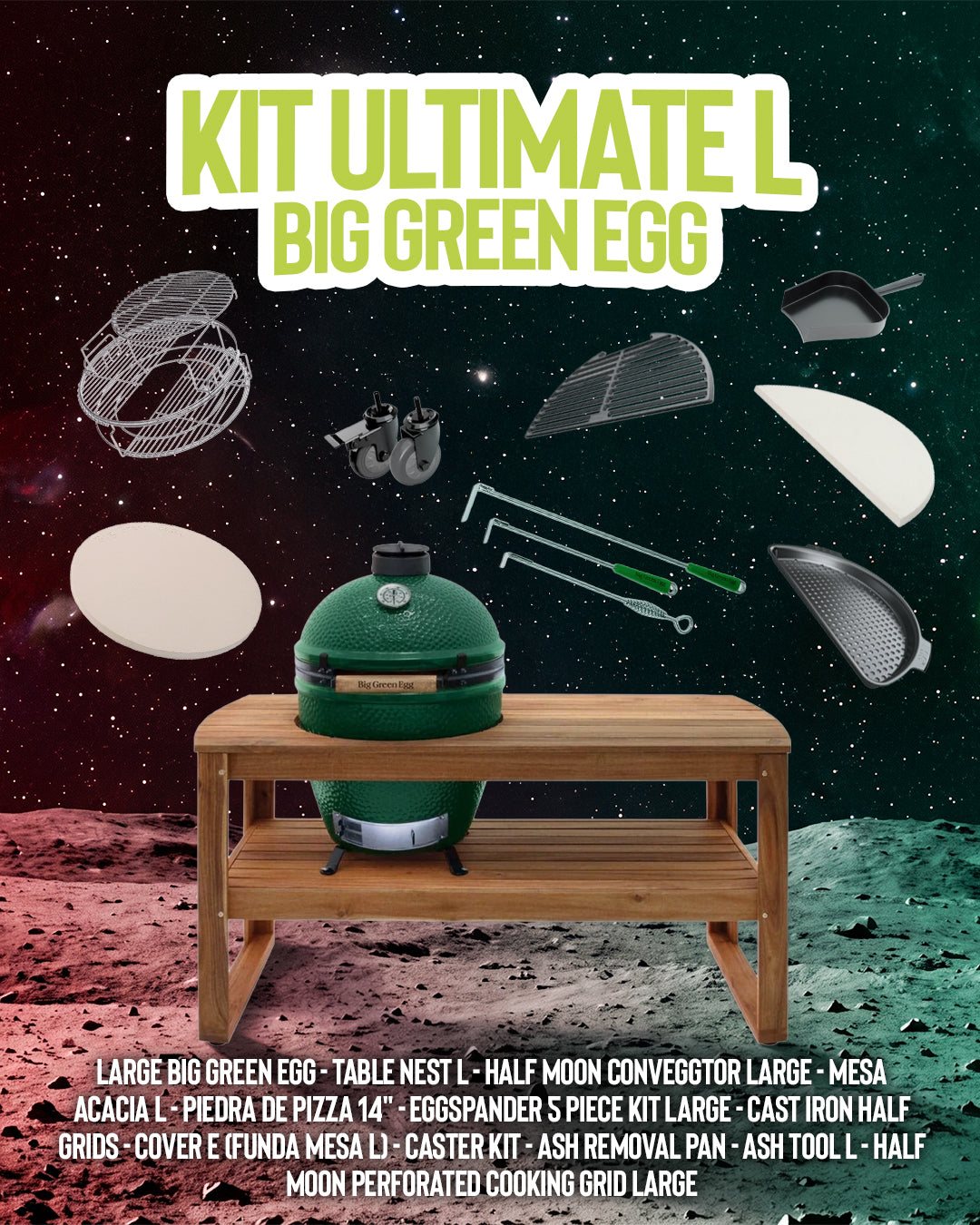 Kit Ultimate Big Green Egg