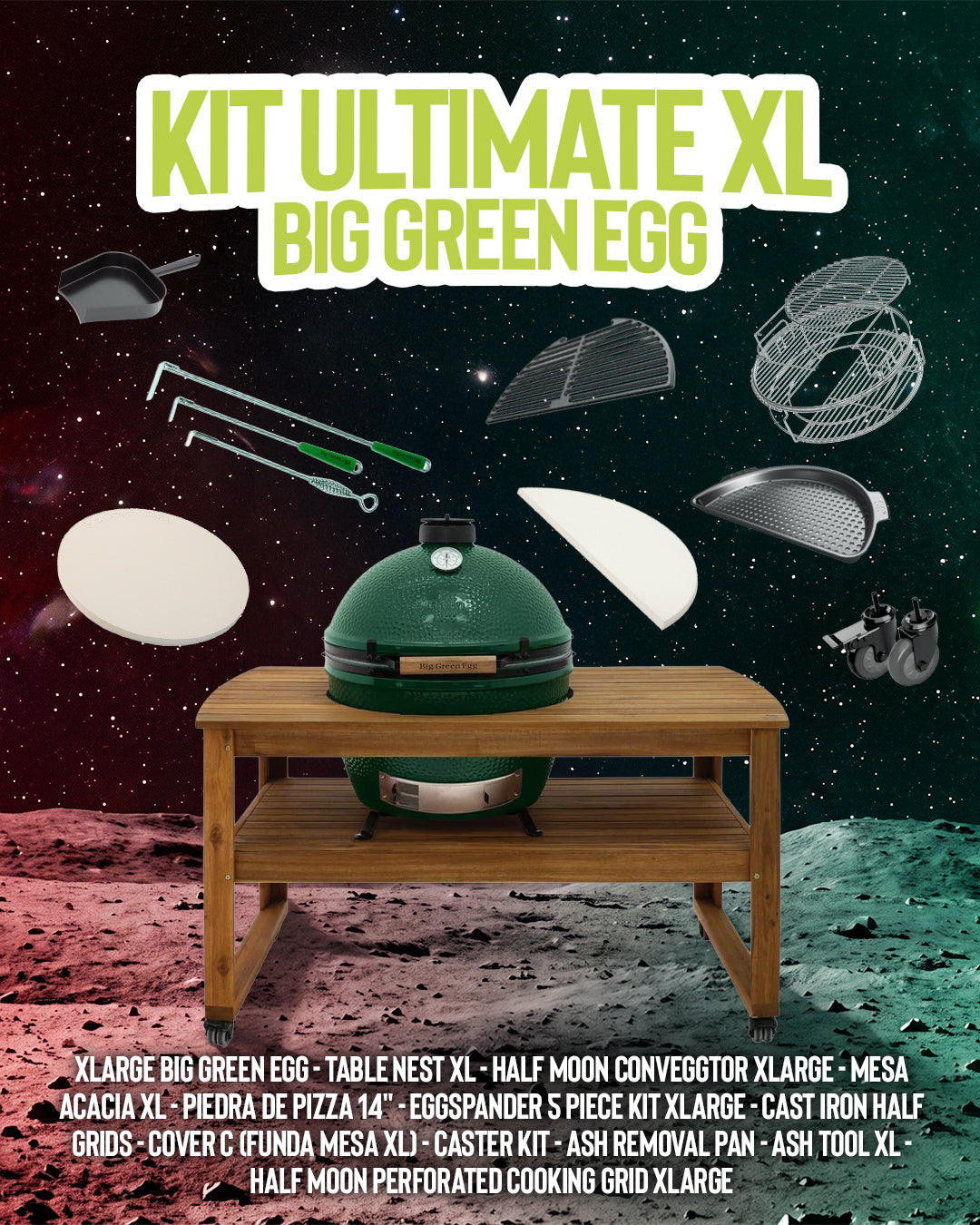 Kit Ultimate Big Green Egg