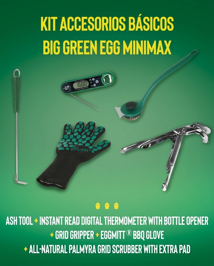 Kit de Accesorios Básicos Big Green Egg
