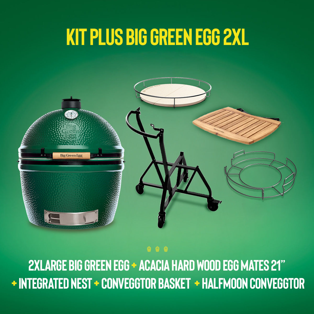 Kit Plus Big Green Egg