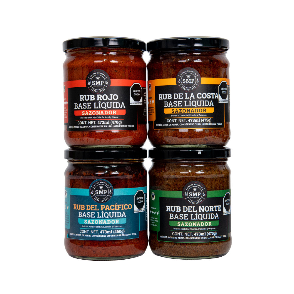 Kit Rubs Base Líquida SMP