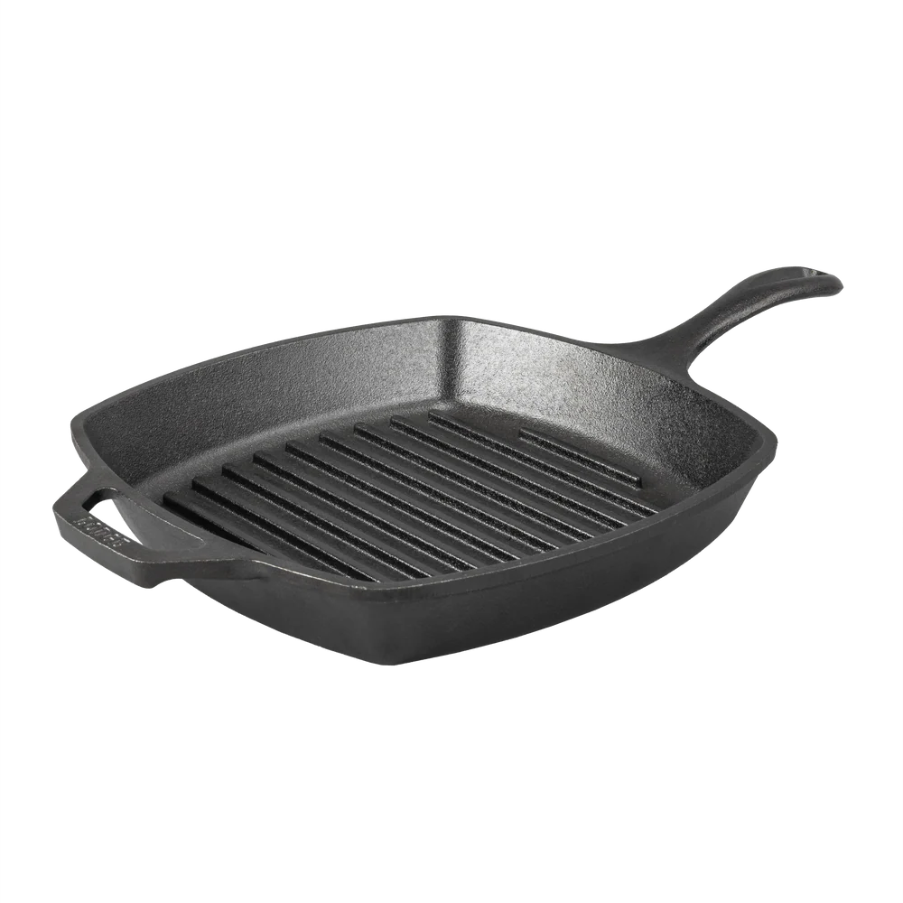 Wildlife Series™ 10.5 Inch Square Cast Iron Fish Grill Pan